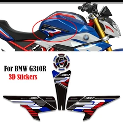 For BMW G310R G 310 R G310 Protector Tank Pad Side Grips Gas Fuel Oil Kit Knee Stickers Decals Fairing Fender 2021 - 2024 2025