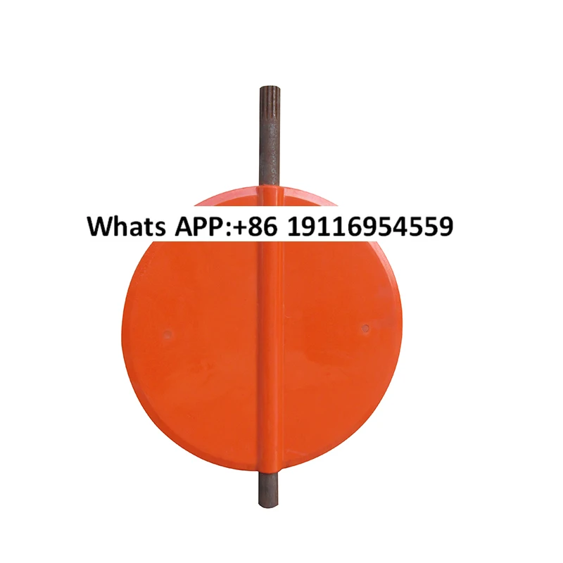 Pneumatic manual dust valve plate, special dust butterfly valve accessories aluminum alloy plate