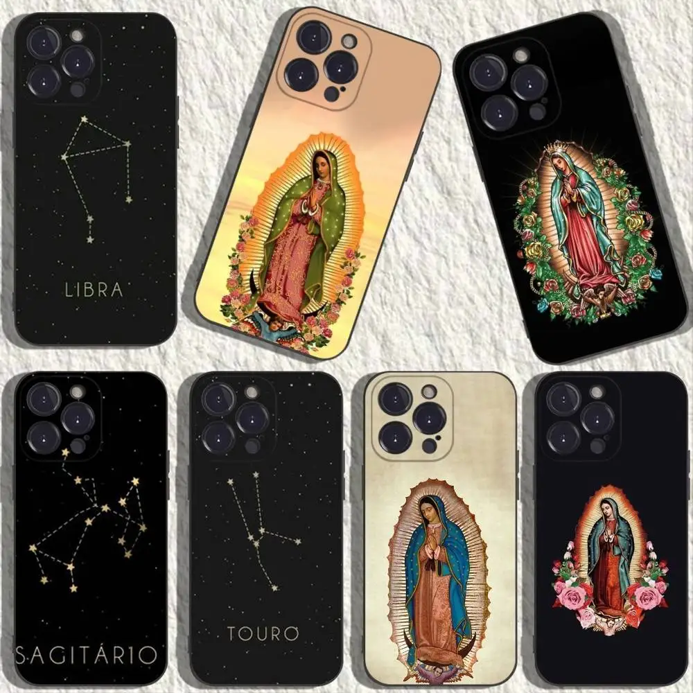 

Twelve constellations Phone Case For iPhone 17,16,15,14,13,12,11,Plus,Pro Max,XS,X,XR,SE,Mini,8,7,Soft Silicone Black Cover