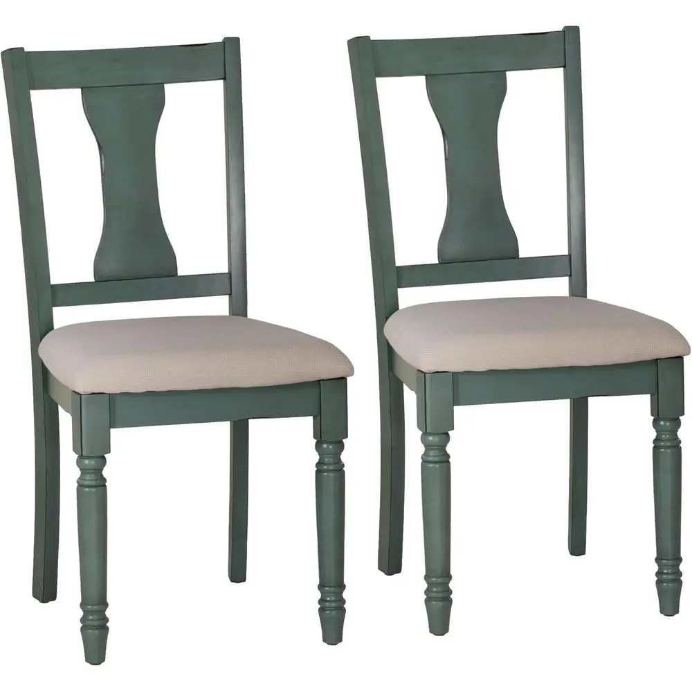 

Мебель Willow, цвет бирюзовый, комплект из 2-х боковых стульев.