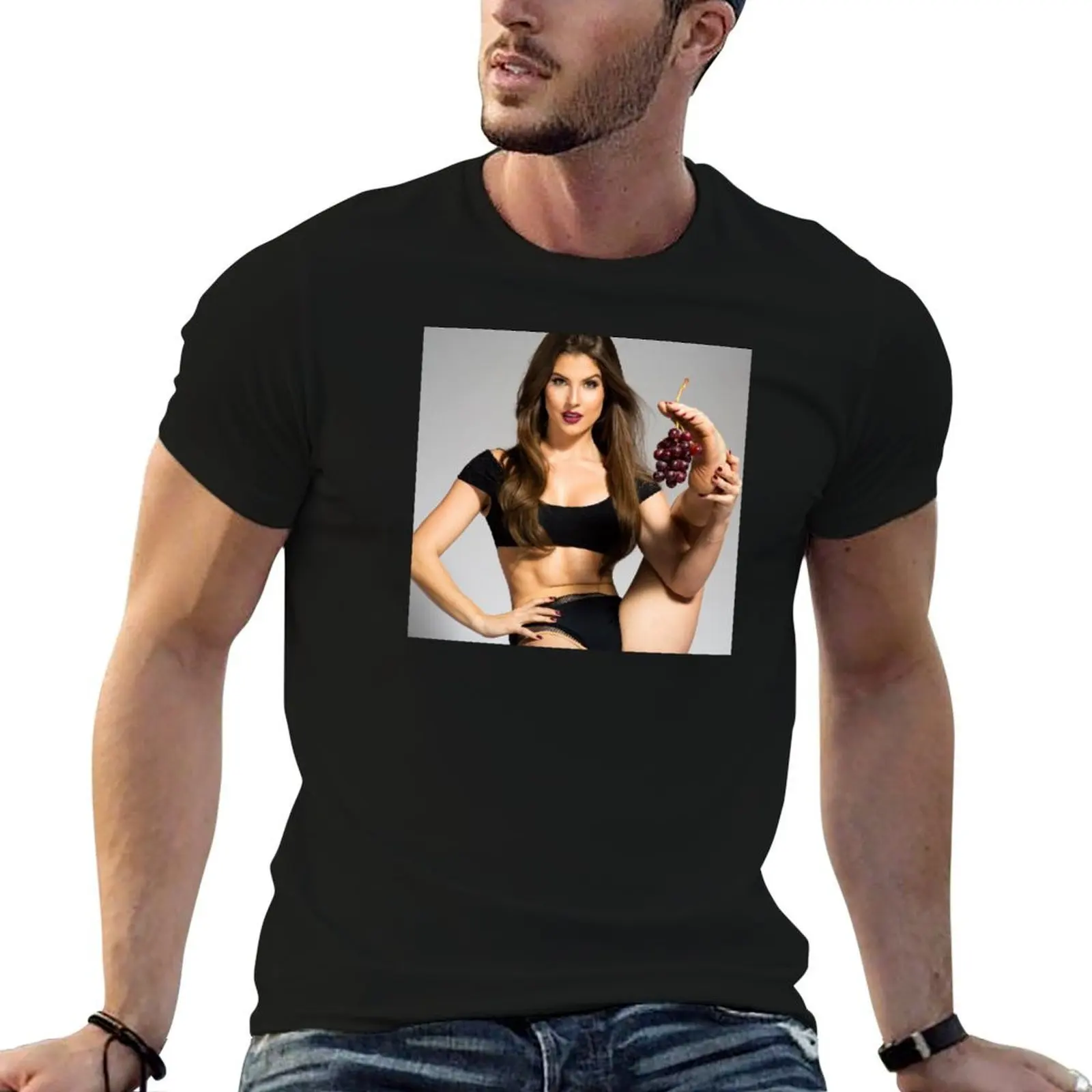 She Feed Me Grapes'' T-Shirt new gifts and t-shirts rapper graphic tees Men's t shirts