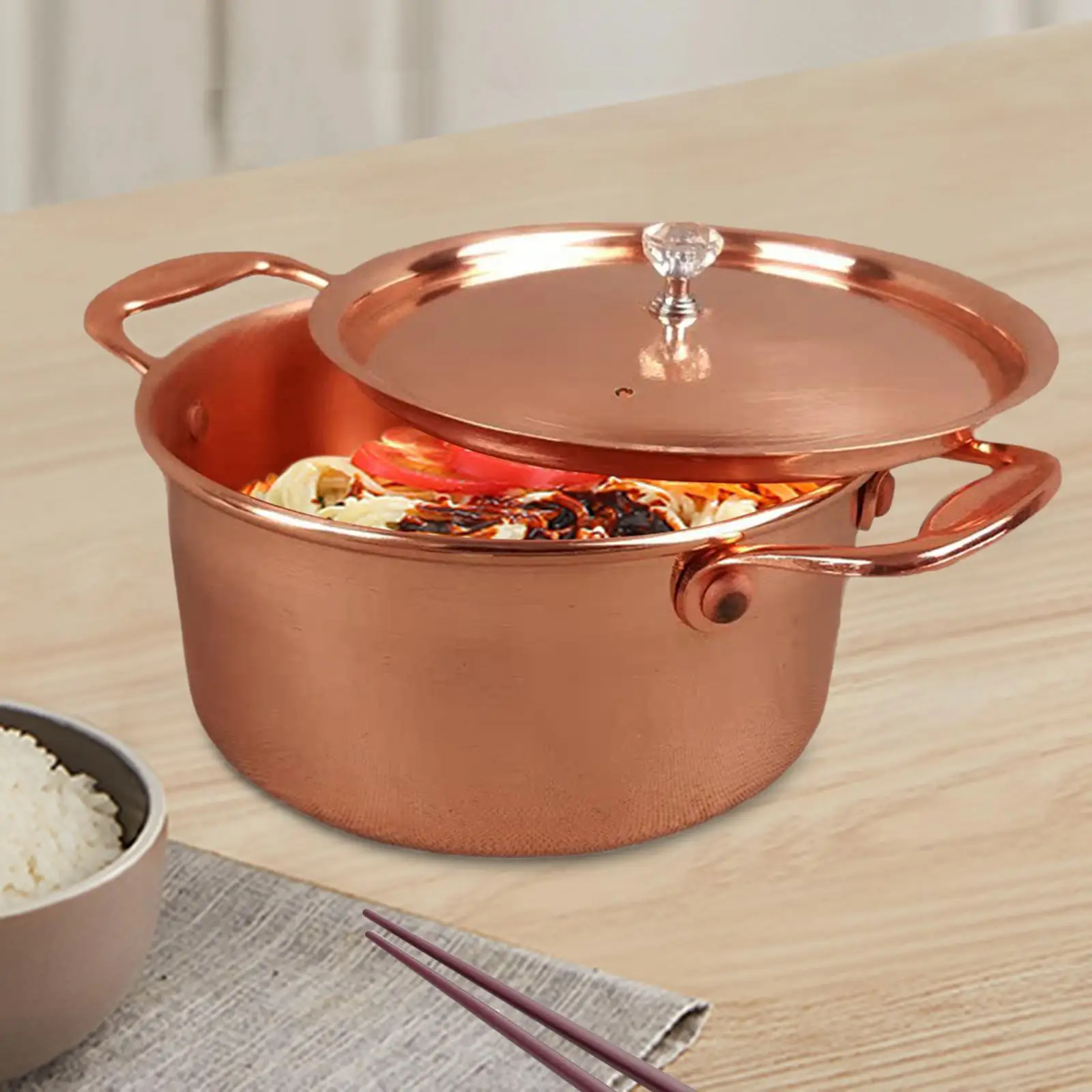 

Noodles Cooking Pot Seafood Pot Multiuse Induction Cooker Pot Stockpot Hotpot