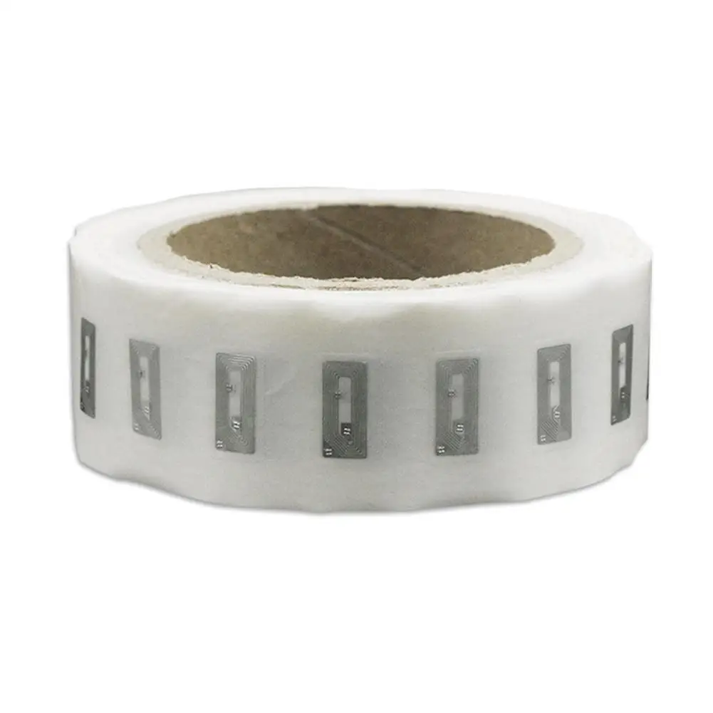 NFC Wet Inlay Etiqueta, NFC Chip, Etiqueta NTAG213, WiFi Tag, Tag NFC Antena, 13.56MHz, 2x1cm, 10pcs