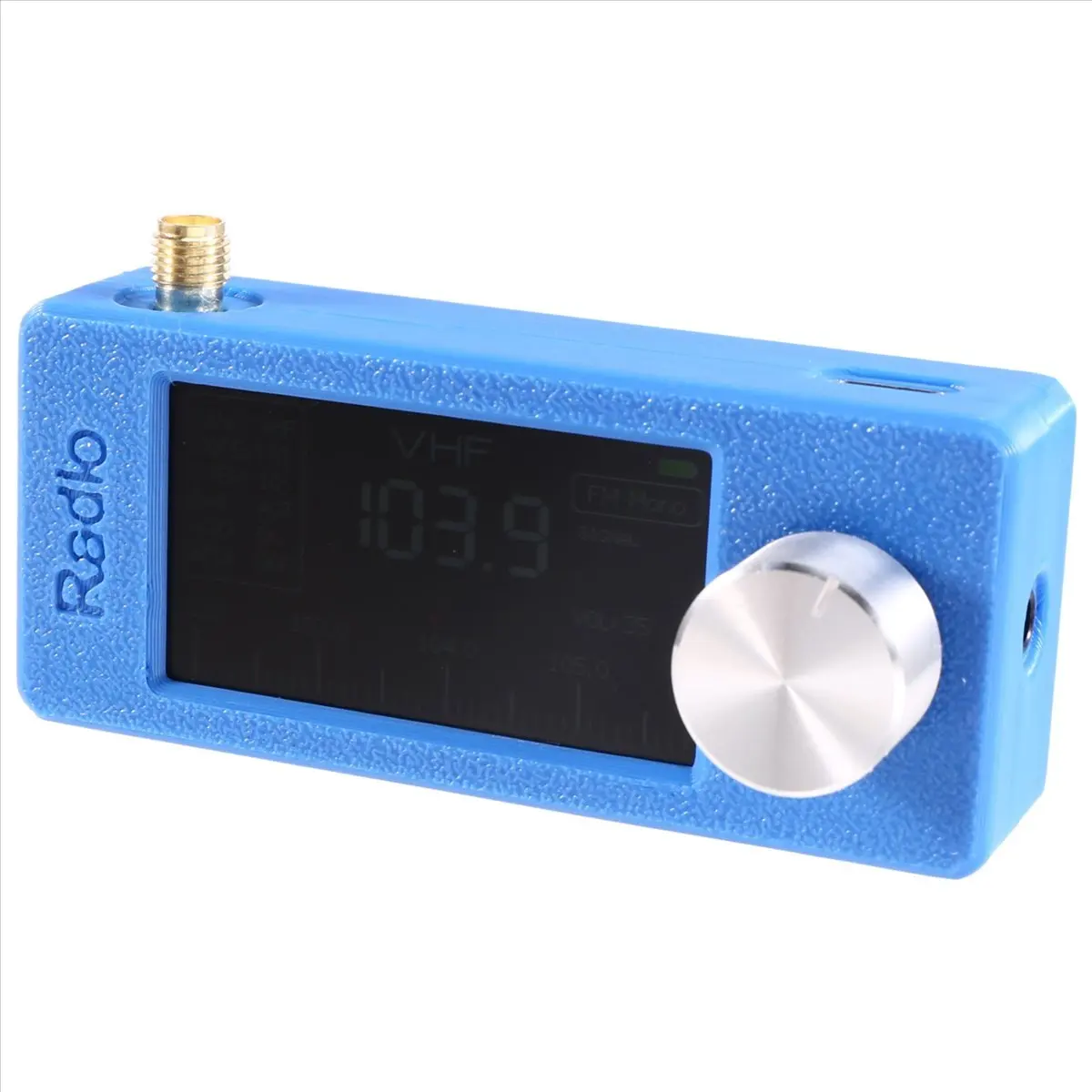 A26Z 10Khz-180Mhz SMA Interface Mini Loop Antenna Pocket Size SI4732 Radio, Receiver,Mini Radio LSB USB AM FM Mini Radio,B