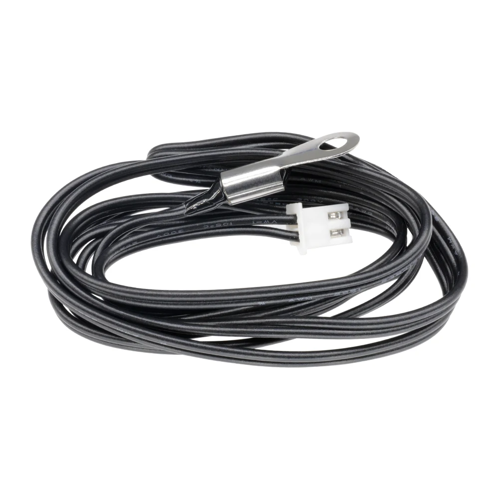 Temperature sensor with fixed mounting hole 10K 1% 3950 1 meter negative temperature resistance temperature sensor -50 to 125℃