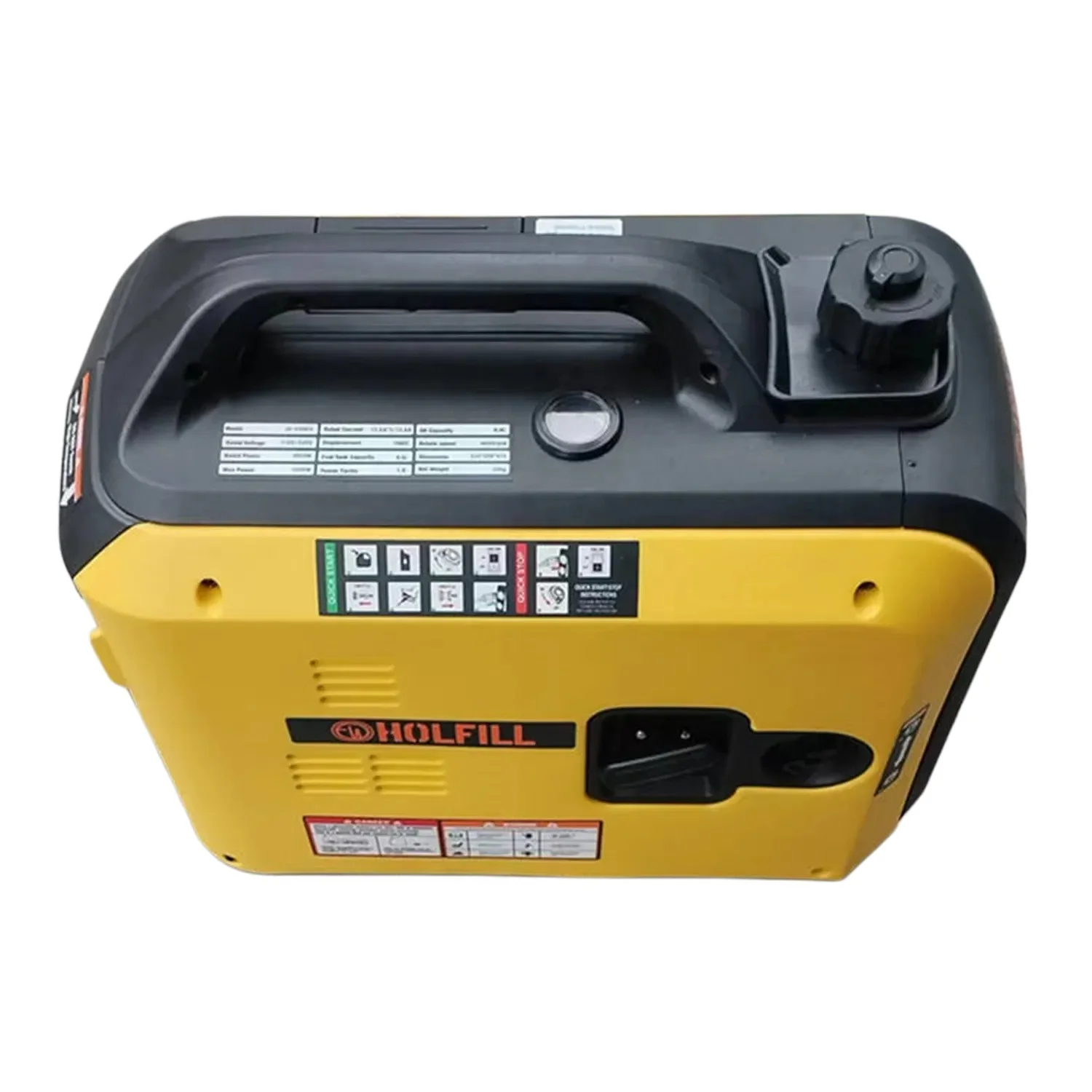 HOLFILL FW3000iS 3KW 50Hz 145cc 4-Stroke Air Cooled Inverter Generator Recoil Start 220V/230V 4L Fuel Tank Lightweight Durable