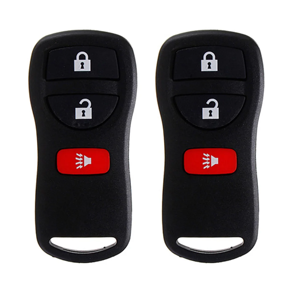 

2 Pcs Remote Key Fob Transmitter Keyless Entry Control Replacement Buttons