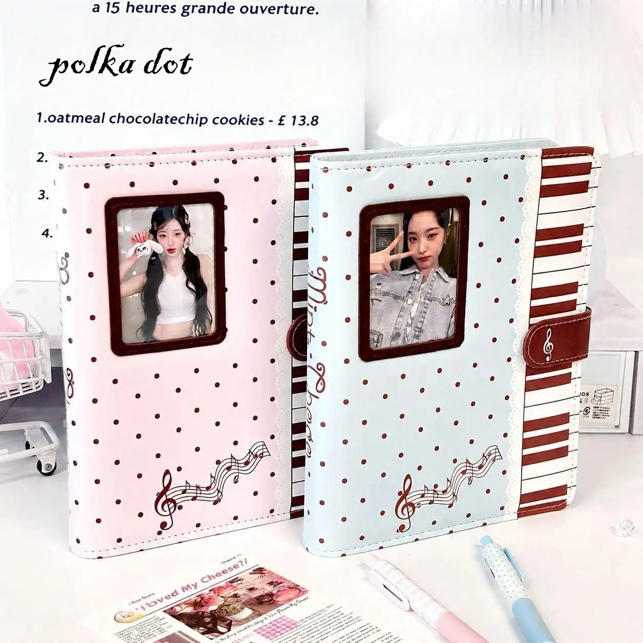 A5 Kpop Idol Photocards Holder PU Photo Album Photocard Binder Collect Book Album for Photographs Photo Card Supplies 포토카드 용품