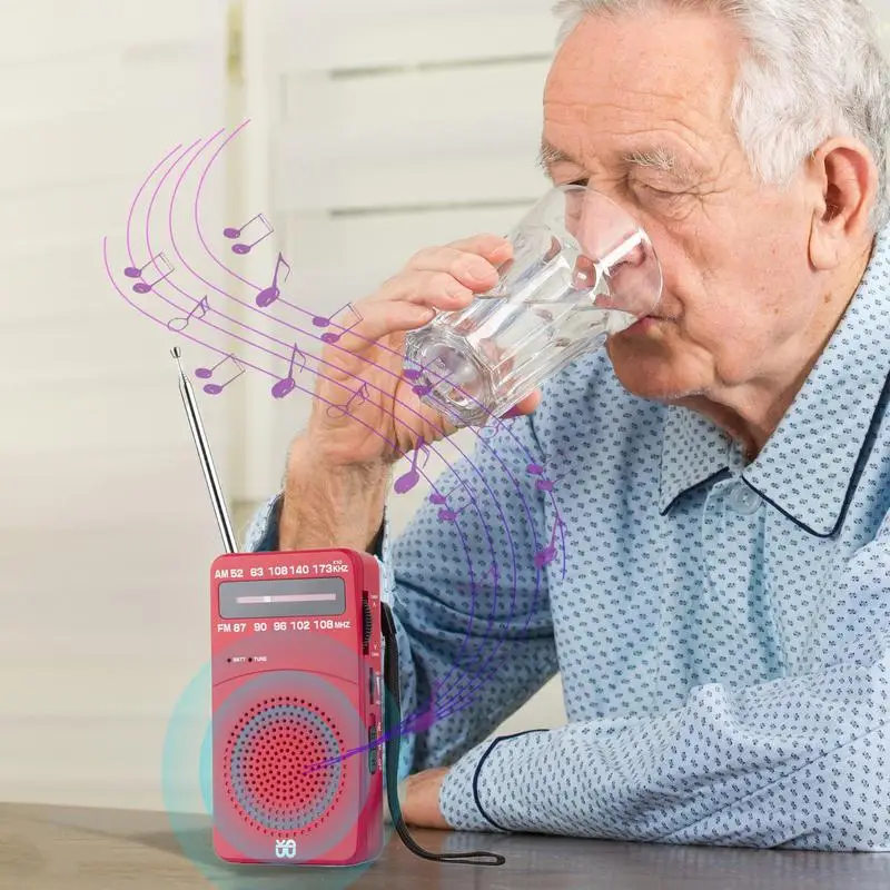 Am/Fm Radios For Home Am Fm Radios With Strong Reception Compact Receiver For Men Women Camping Survival Disaster Storm Outage