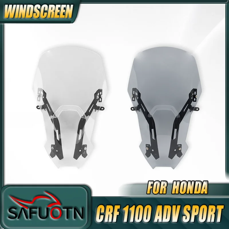 

Motorcycle Windscreen Front Sport Touring Windshields for Honda CRF1100L Africa Twin Adventure Sports 2020-2023