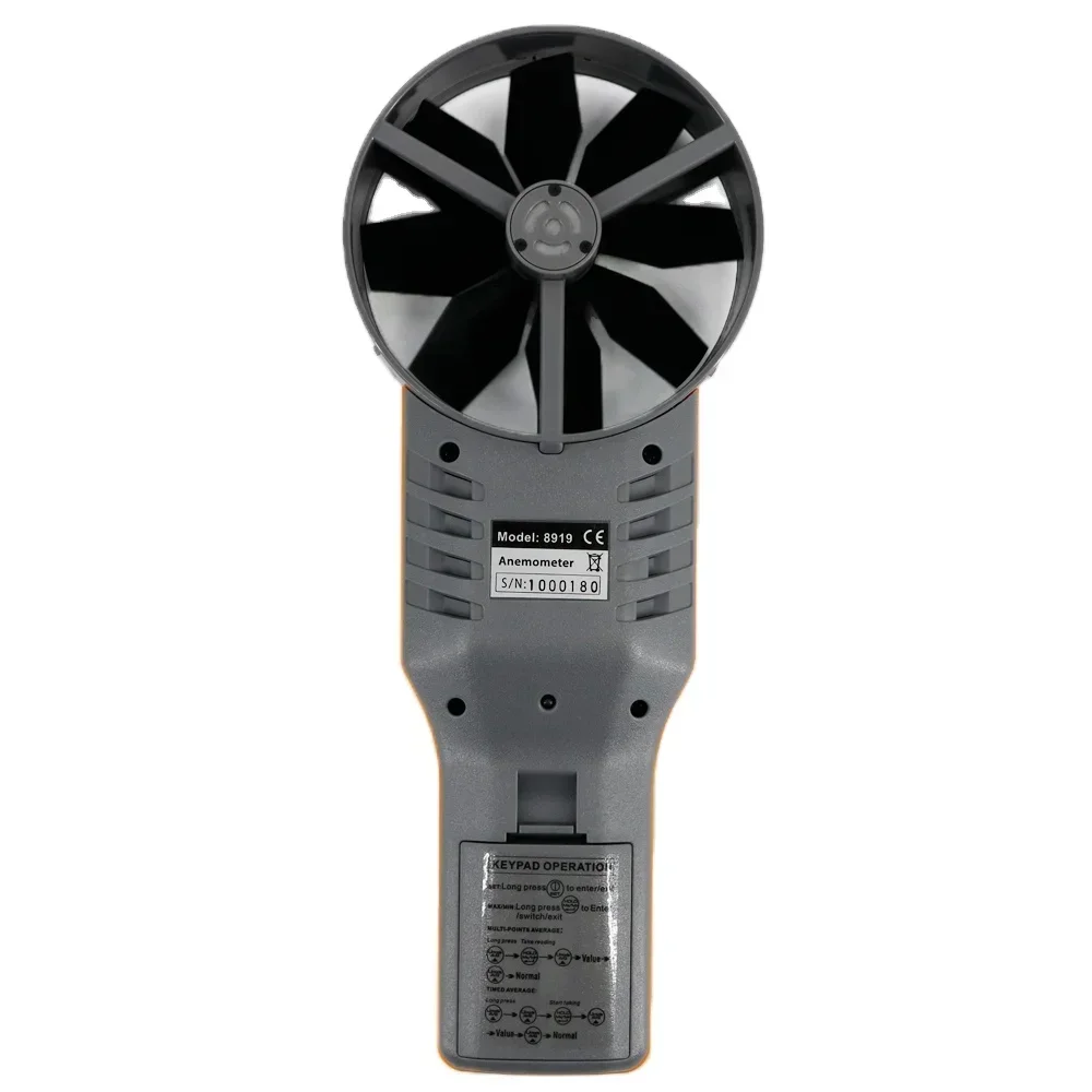 

AZ8919 Multifunction Air Flow Meter Wind Speed Meter Dew Point Temperature Meter CO2 Air Quality Detector