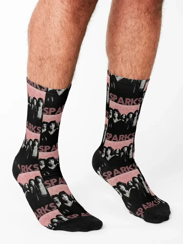 Chaussettes chauffantes Pop Rock pour hommes et femmes, bas mobiles, chaussettes chauffantes à la mode, meilleur savoir, américain, duo