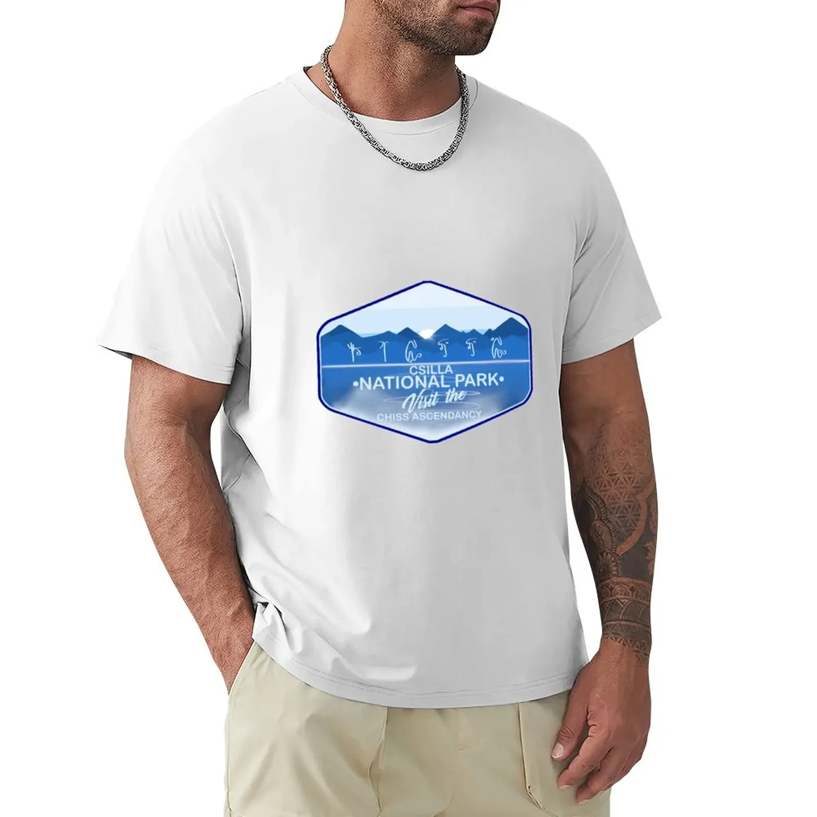 Csilla national park T-Shirt aesthetic clothes Aesthetic clothing tops anime figures compression shirt men