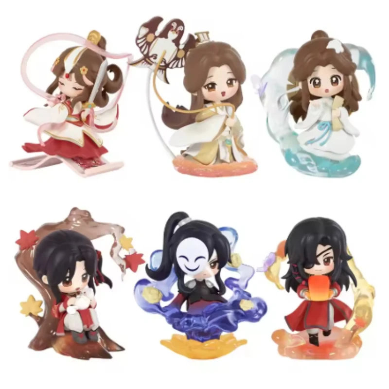 

Heaven Officials Blessing The Splendor of Painting Series Blind Box Toys Mystery Box Xie Lian Hua Cheng Cute Surprise Doll Gifts