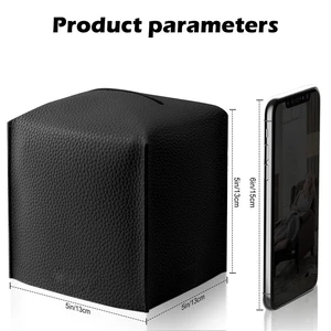 10 최고의 판매 정사각형 티슈 박스 홀더 -2