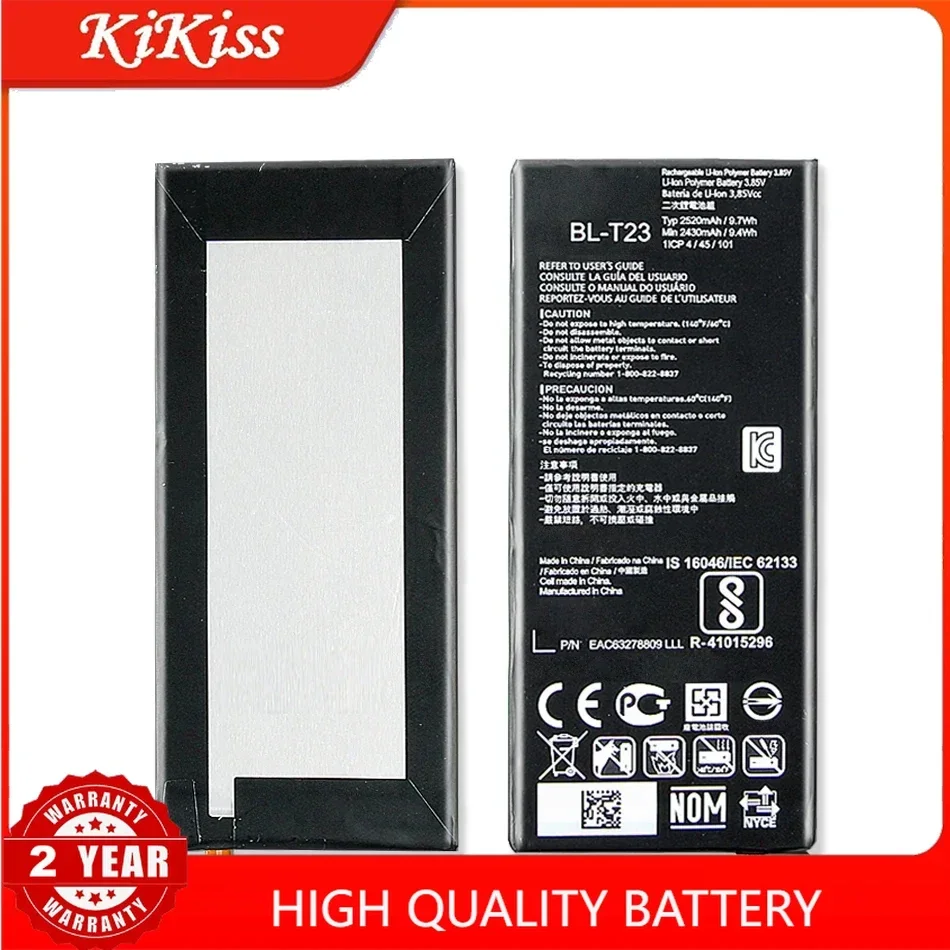 2500mAh BL-T23  Replacement Battery For LG X Cam X-Cam XCam K580 K580Y F690 K580DS BL T23 + Free tool