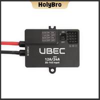 HolyBro UBEC 12A (3-14S) XT30 High Efficiency DC-DC Regulator Chip 4-channel Parallel Header Pin Outputs for servos