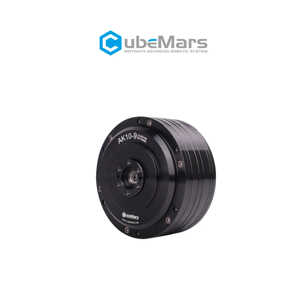 

CubeMars AK10-9 V3.0 Robotic Joint Actuator BLDC Motor High Torque for AGV Upper Limb Power Knee Hip Joint with Encoder Driver