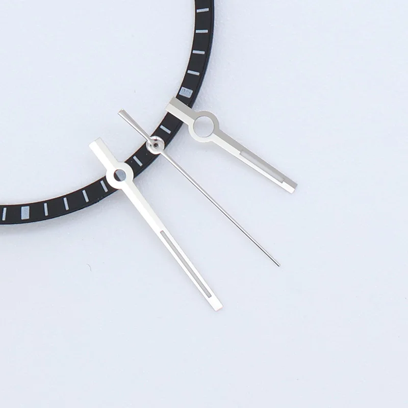 Silver Datejust Hands Needles Baton NH35 Watch Hand C3 Lumen Pointer for Seiko Mod Automatic Movement Watch Replacement Parts