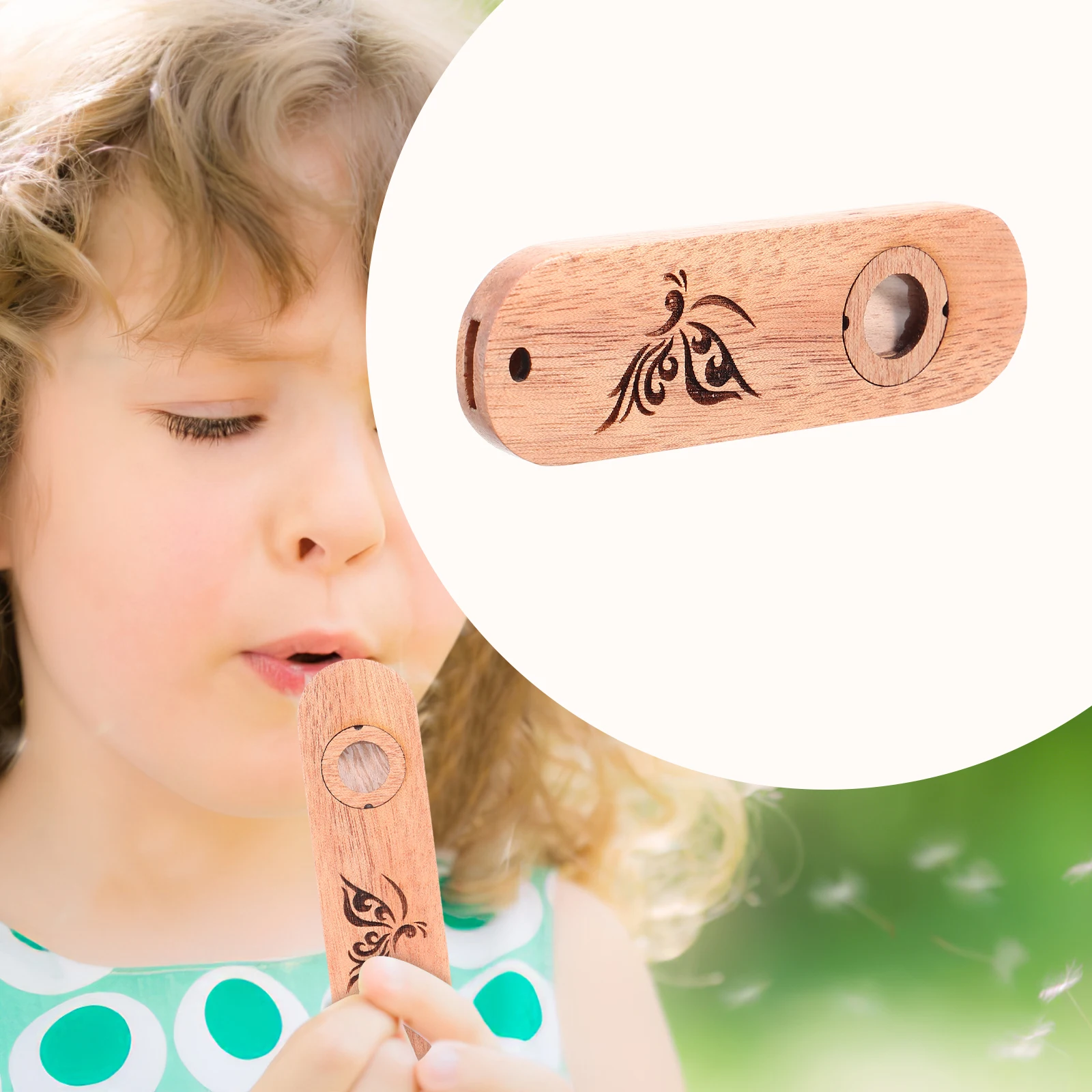 

Kazoo Diary Musical Instruments for Beginners Kazoos Wood Toddler Double Hole Design
