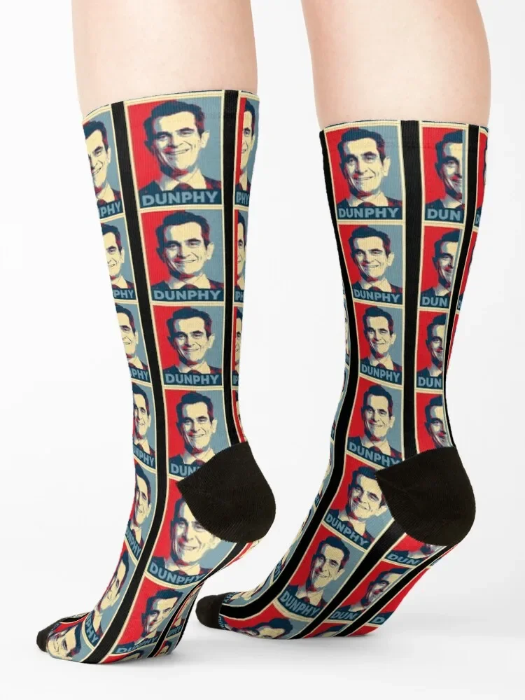 Phil Dunphy Hope Socks funny gift men cotton high quality christmas gift christmas stocking Socks Women Men's