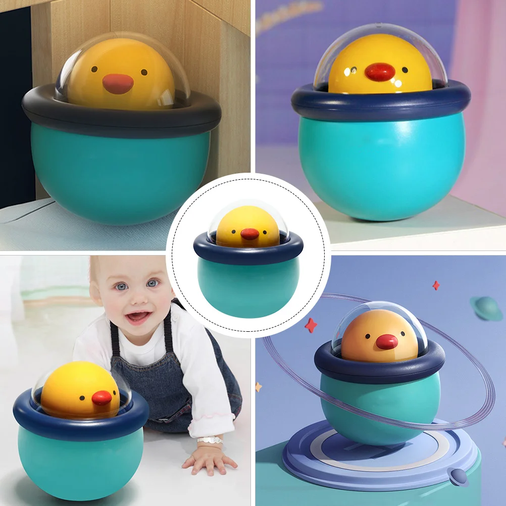 1 stks baby muziek tuimelaar kuiken ontwerp trekt aandacht gladde randen geen bramen felle kleuren baby tuimelaar