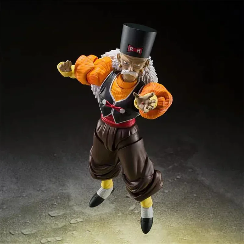 Bandai-شخصية حركة SHF Dragon Ball Z الأصلية ، Dr.Gero ، نموذج أنيمي Android 20 ، ألعاب تجميع ، هدايا عيد الميلاد ، متوفرة بالمخزون