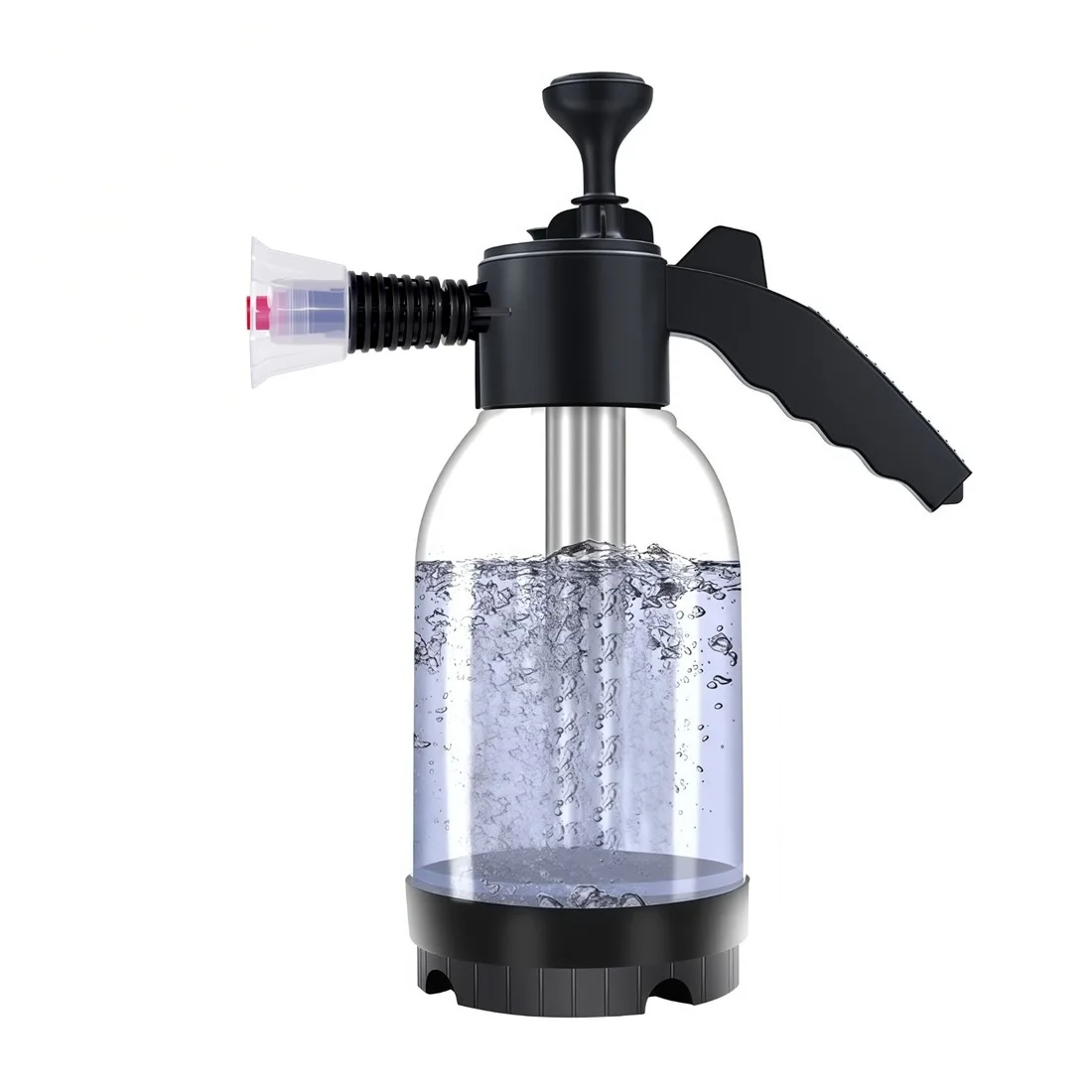 2L Handpumpen-Wassersprüher mit zwei Sprühmodi, pneumatischer Schaumkanone für Autowäsche, Schneesprühflasche, Fensterreinigung – Detail 11
