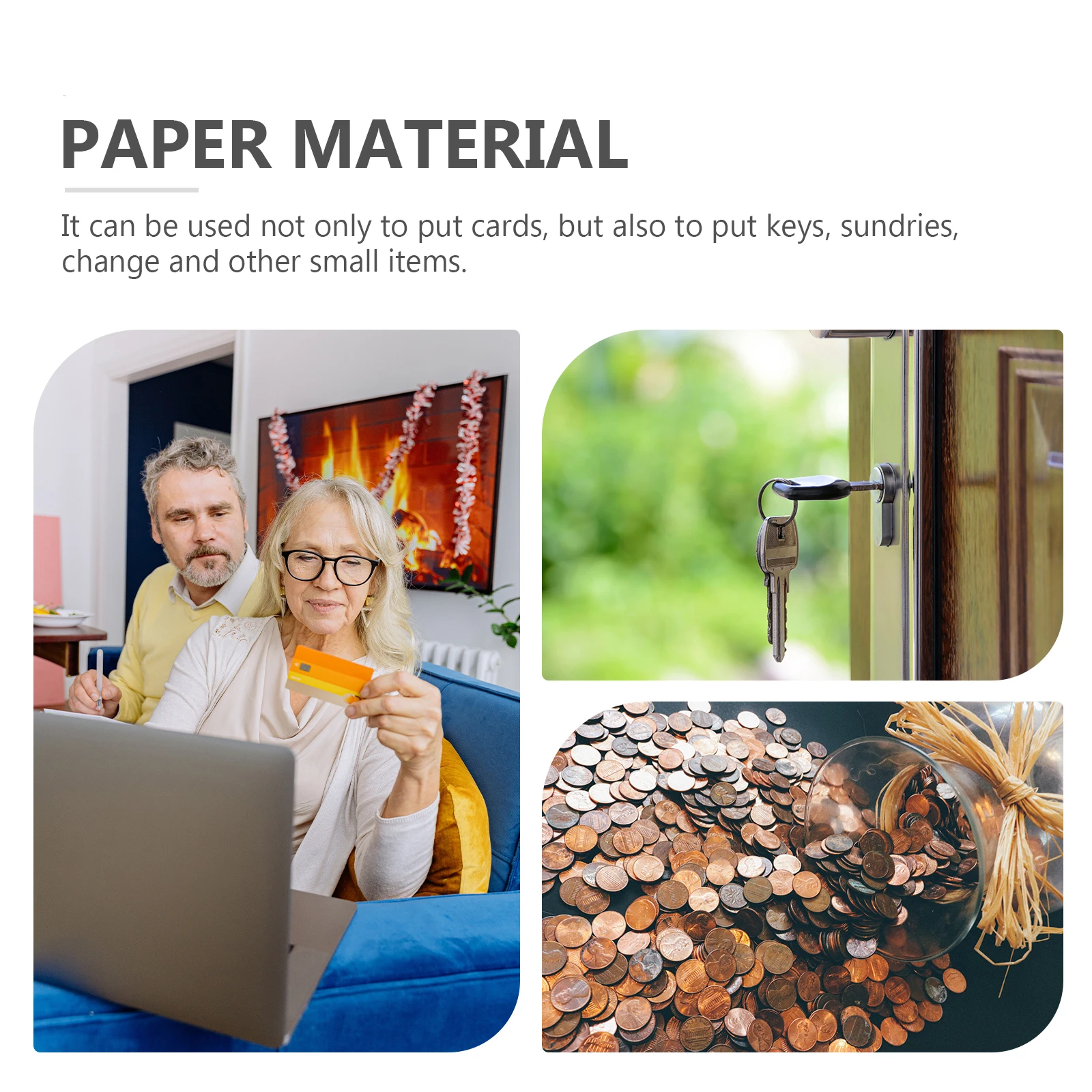 

40pcs White Card Paper Boxes Small Carton Storage Bins Multipurpose Packing Containers Lightweight Portable Gift Packaging