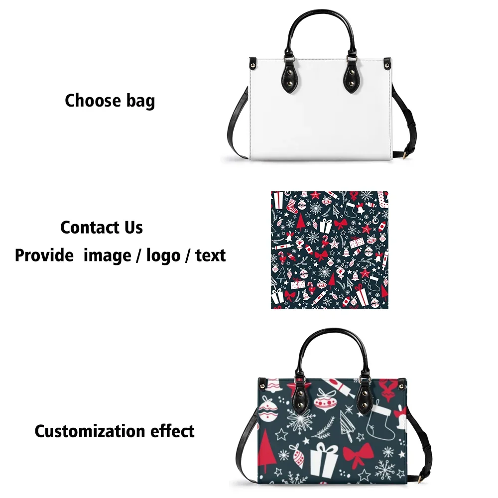 Customizable women handbags shoulder bags tote bags accepting corporate individual and small batch orders Custom designed bags view 3