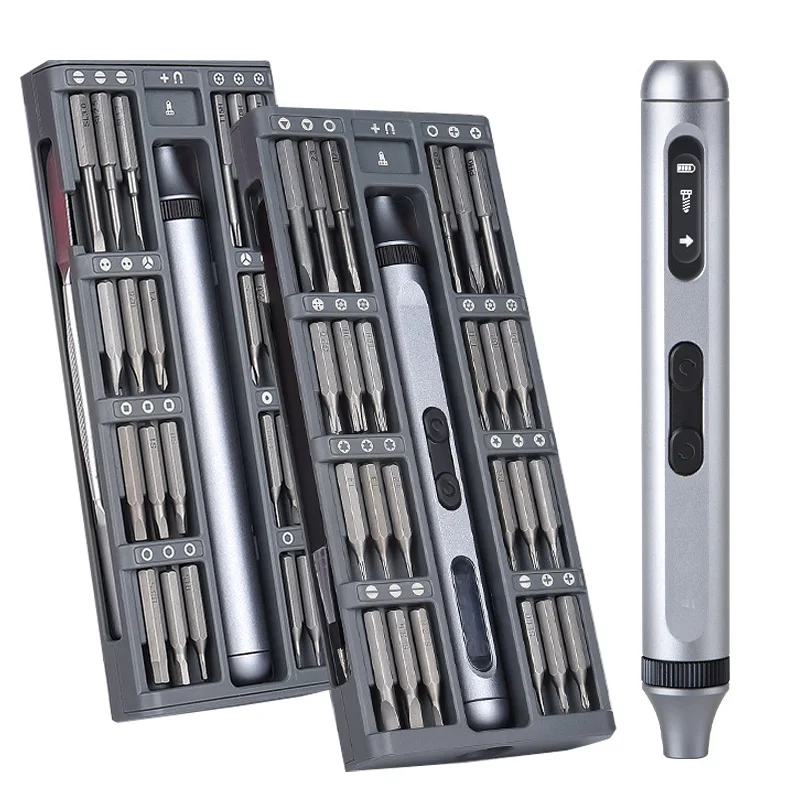 

17/50 In 1 Precision Electric Screwdriver Set,Type-C Fast Charging High Torque Multi-function Screwdriver Repair Tool Set