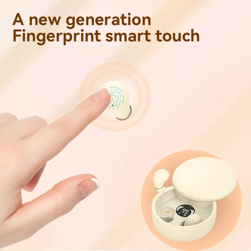 Schiebeabdeckung Bluetooth-Kopfhörer TWS Ultrakleine Mini-Schlafkopfhörer Neue 5.4-In-Ear-Kopfhörer mit Geräuschunterdrückung