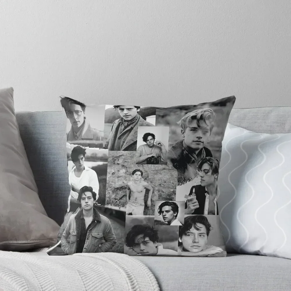 Cole Sprouse Throw Pillow Sofa Cushions Covers christmas pillow case Marble Cushion Cover pillow