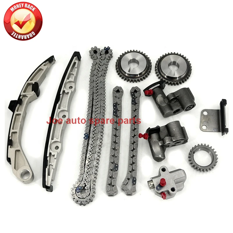 VQ23 VQ23DE Engine Timing Chain Distribution Kit for Nissan TEANA J31 V6 TK1038 2.3L 2.3 L