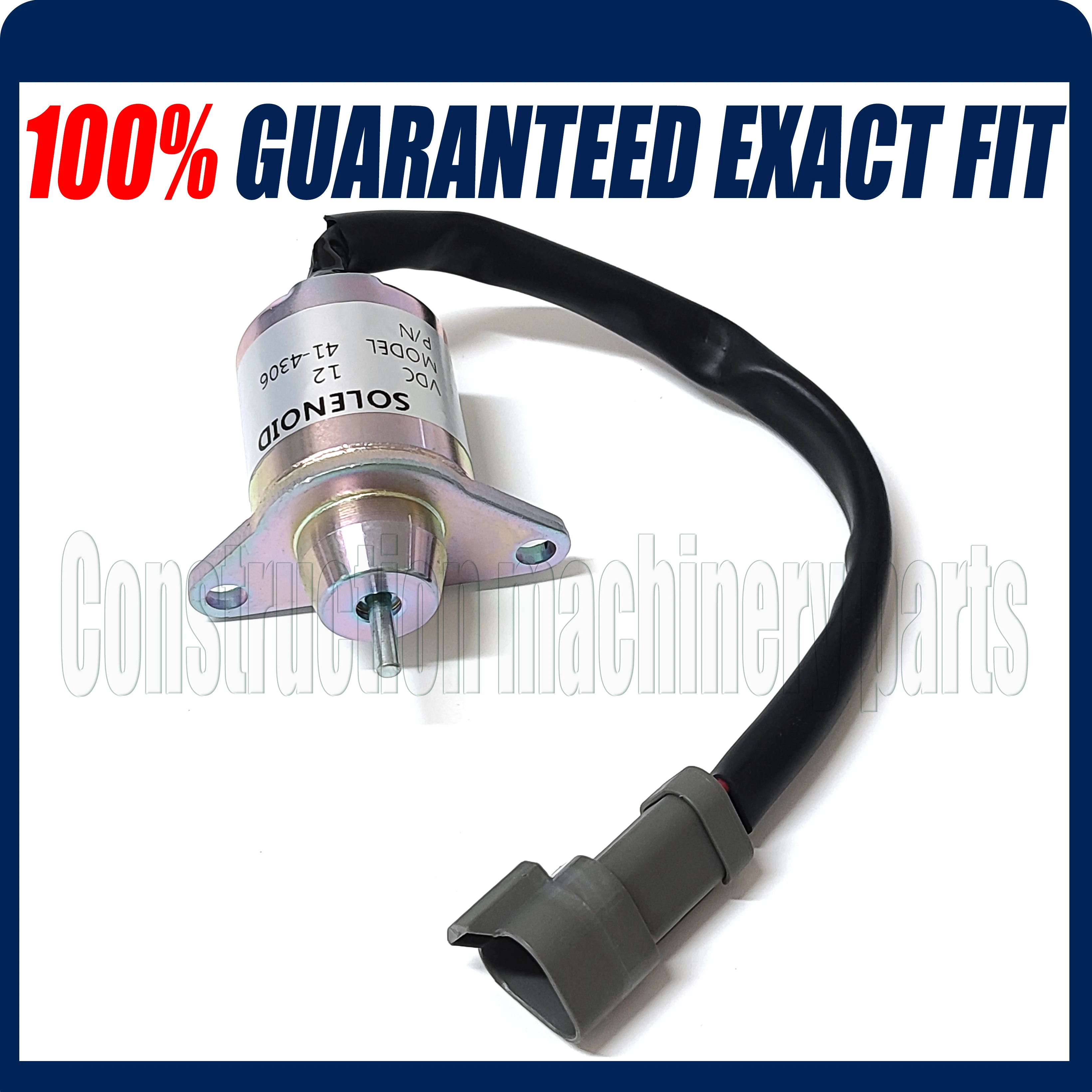 

NEW TK 41-4306 414306 Shutdown Shutoff Stop Solenoid Valve For Thermo King Yanmar