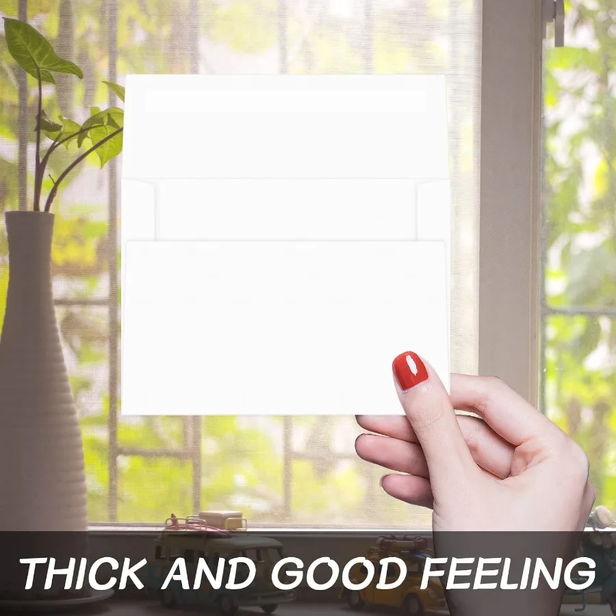 4x6 белые конверты для приглашения Конверт А6 4,75x6,5 дюйма 4X6 Конверты для карт А6 Самозапечатывающиеся конверты для свадеб зеленый