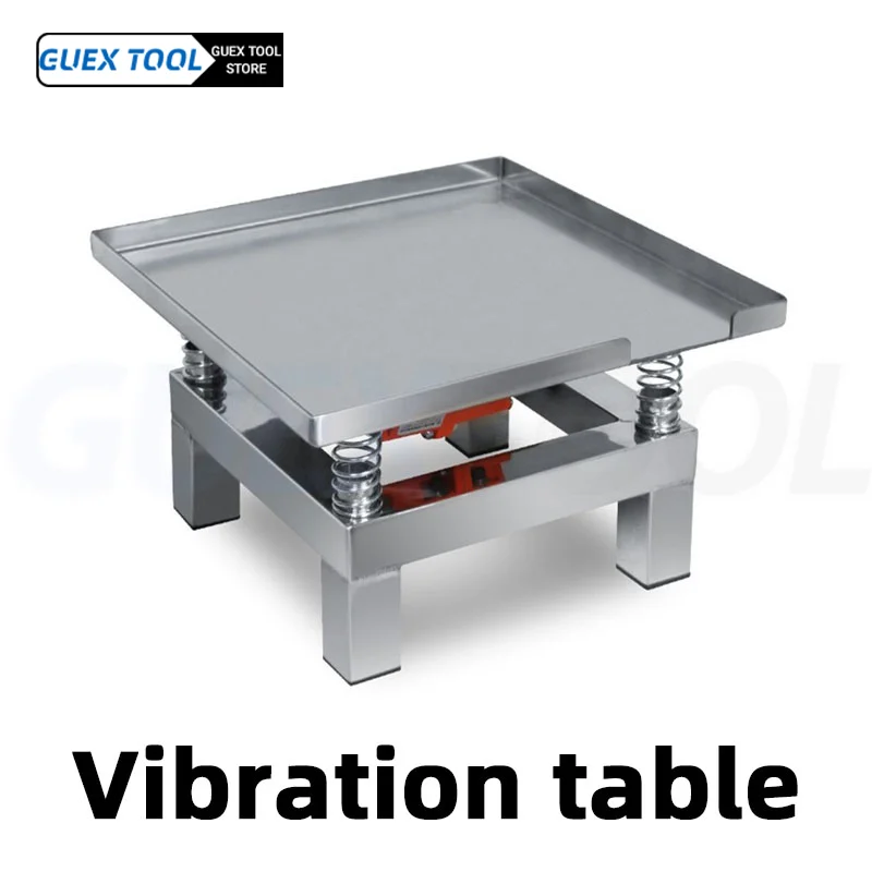 Concrete Vibrating Table 35X35 Concrete Vibration Test Small Vibrate Sieve Machine Stainless Steel Mini Vibration Table 220/110V