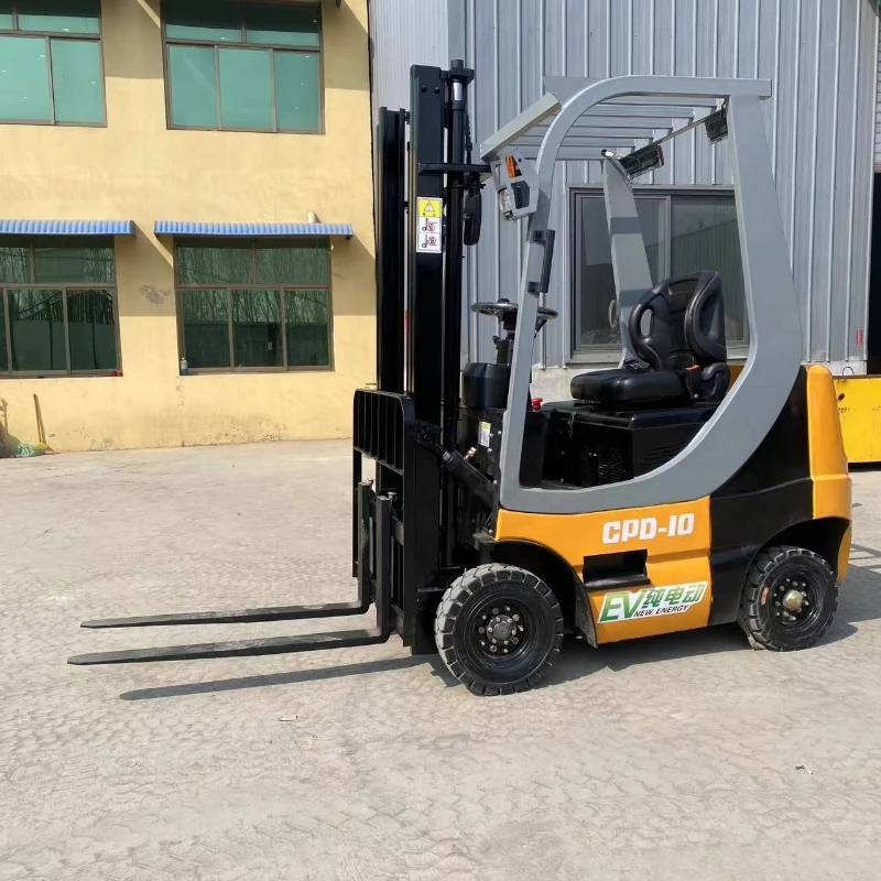 3000kg Electric Forklift Truck 60V 300Ah Battery 3000mm Lift Height AC Motor 7.5kW Drive Hydraulic Steering Warehouse Stacker CE