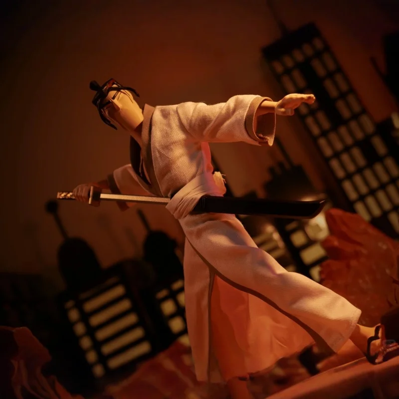 Mezco Toyz Samurai Jack One 12 Collective Boneco de Ação Articulado de 6 Polegadas Versão Deluxe Colecionável de Filme de Animação Em Estoque