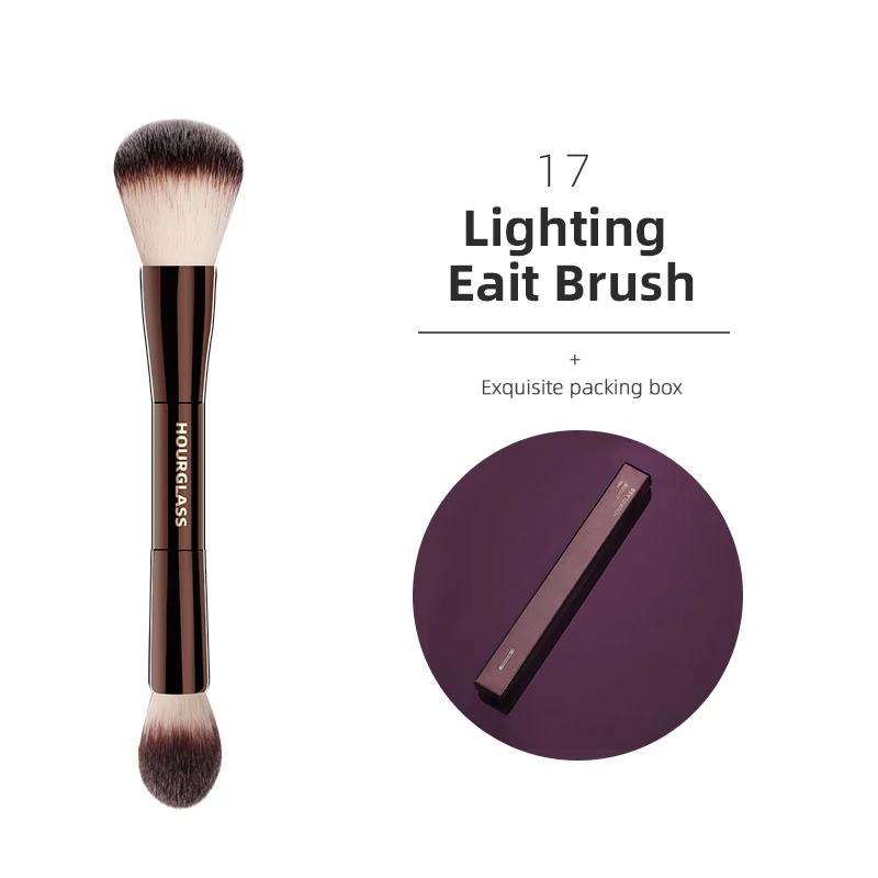 Hourglass Makeup Brushes Powder Foundation Concealer Blusher Bronzer Eye Shadow Eyebrow Eyeliner Sculpting Brush image 3