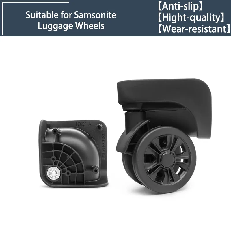 

2/4 Wheels Universal Wheels YJ-201 Swivel Wheels Luggage Accessories Replacement Trolley Parts for Suitcase