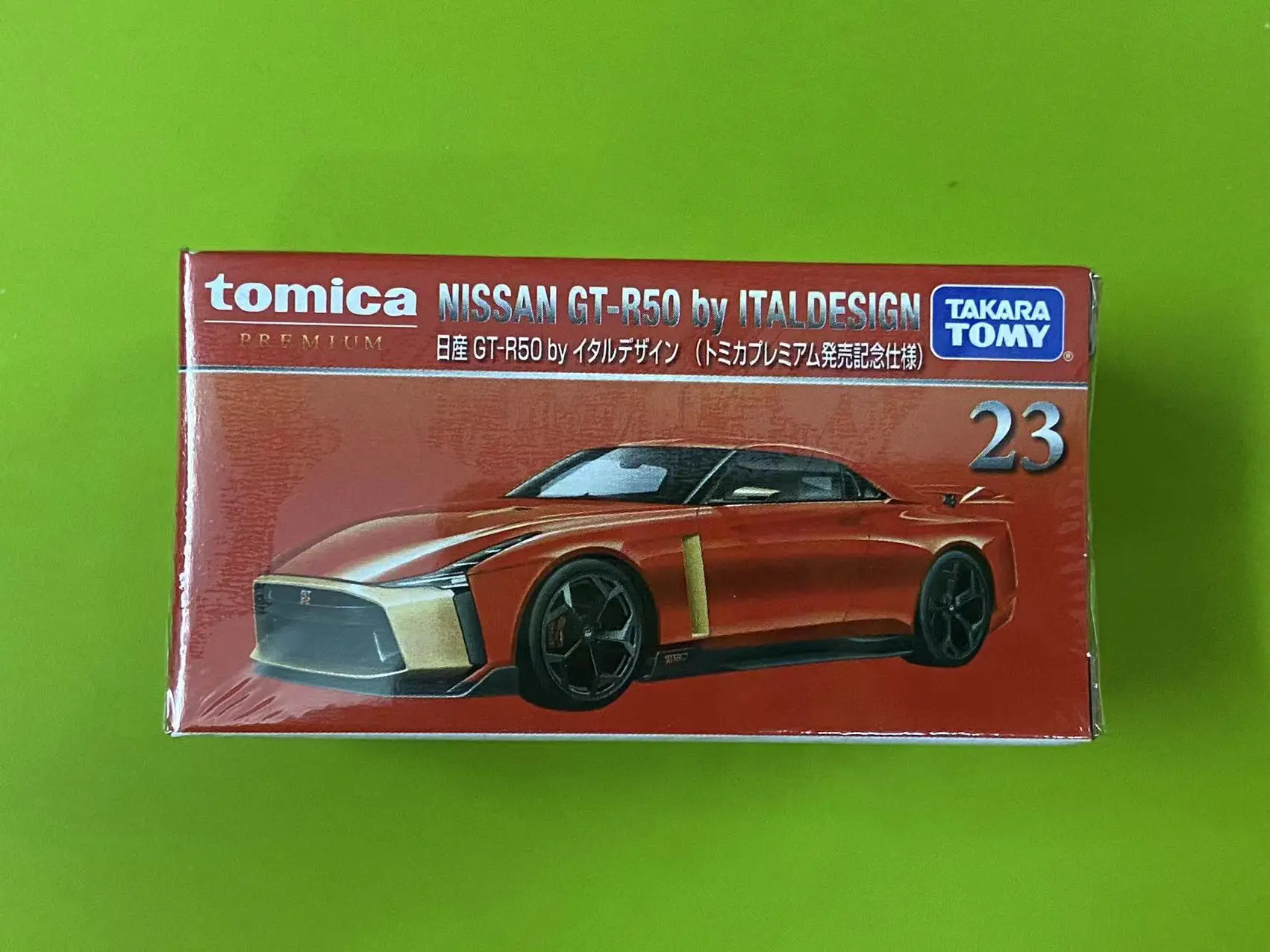 TOMY tomica 1:64 Black Box TP23 NISSAN GTR50 di italdesign Flagship PREMIUM Die-cast lega collezione di modelli di auto display regali