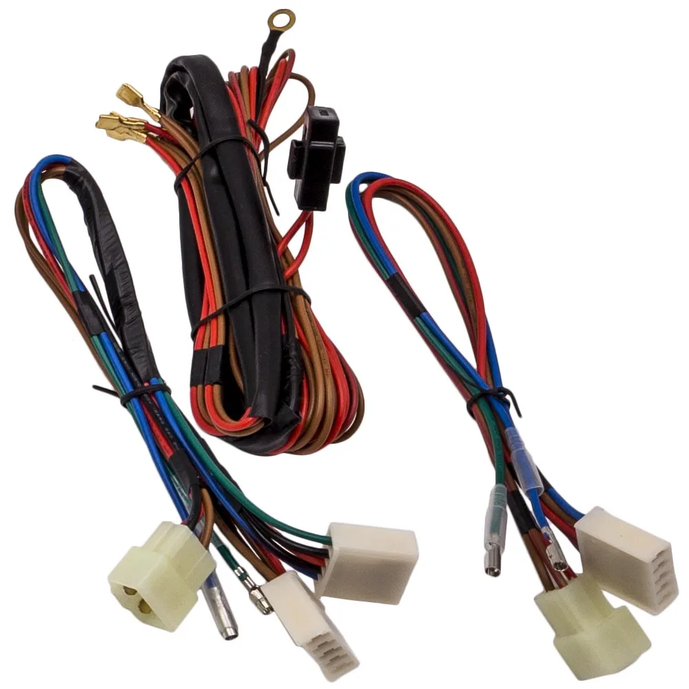 Universelles elektrisches Fensterheberschalter-Kit für 2-Türer-Fahrzeuge vorne oder hinten – Detail 5