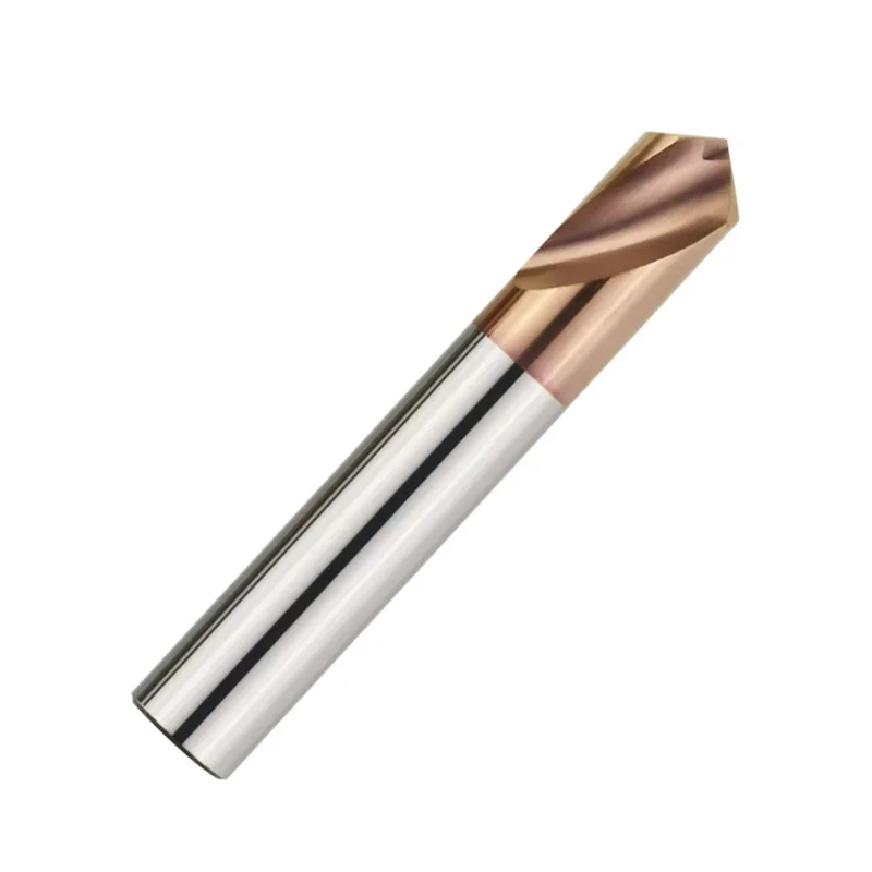 HRC55 CNC Lathe Turning Tools Hard Alloy Straight Shank Twist Drill Bits For Metal Drilling