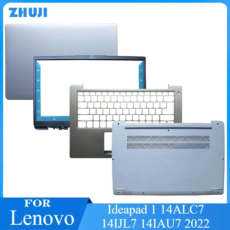 

For Lenovo Ideapad 1 14ALC7 14IJL7 14IAU7 2022 Laptop Replacement LCD Back Cover/Front Panel/Palm Rest/Bottom Cover