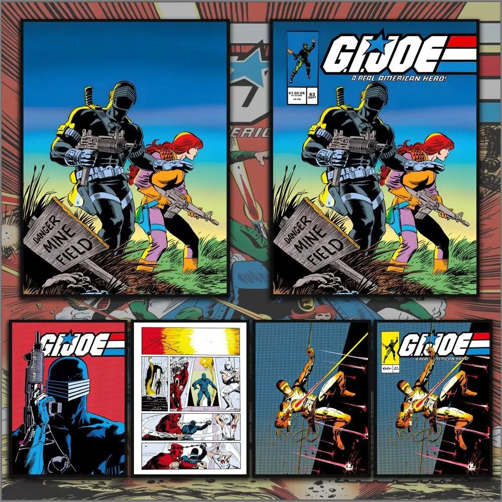 

Poster HD Anime Hot Theme Singer/OST/Movie-Waterproof Self-Stick Home Decor Anime G-G.l.J-Joe