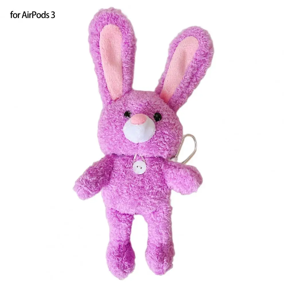 Per 1/2/3/Pro/Pro2 custodia per auricolari pratica Anti goccia Cartoon All inclusive Fluffy Rabbit Doll custodia per cuffie Wireless