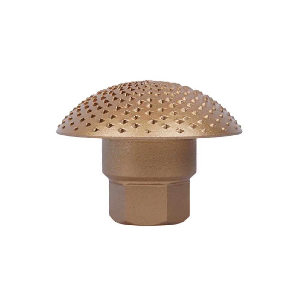 

Arc-shaped Woodworking Grinding Head Carbon Steel M14 Angle Grinder Polishing Head Carving Wood Adapter