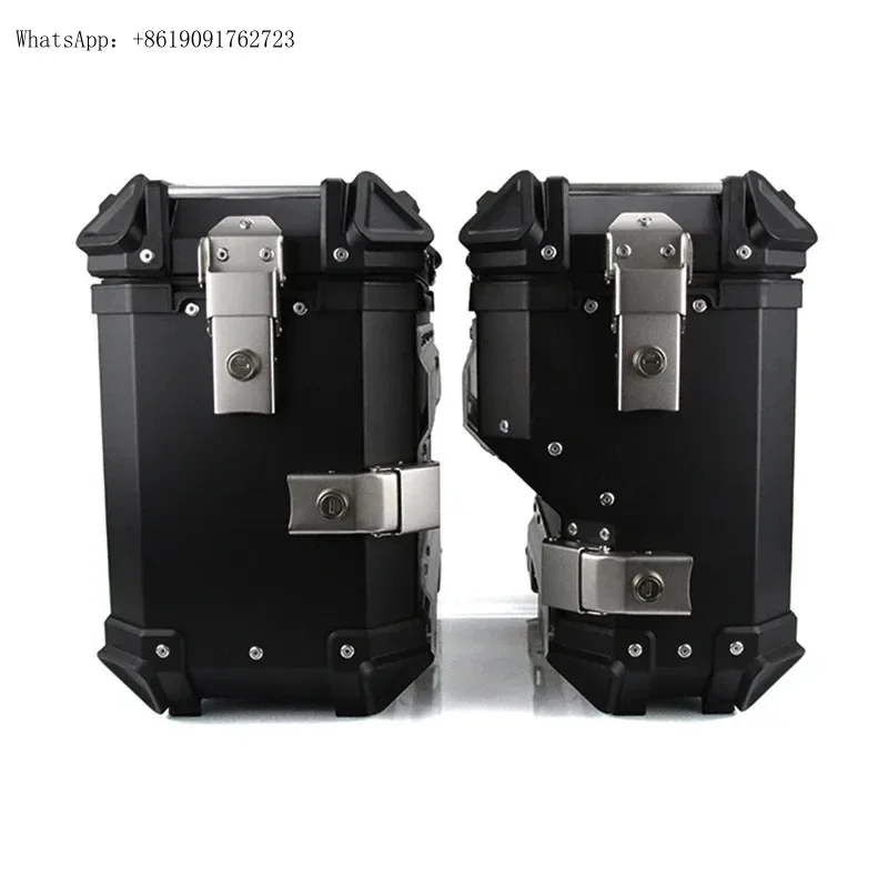 

Factory Hot Selling 35L/38L Motorcycle Side Box Aluminum Motorcycle Saddle Bag Right Side Hiden Lage Storage Case Motorcycle Sid