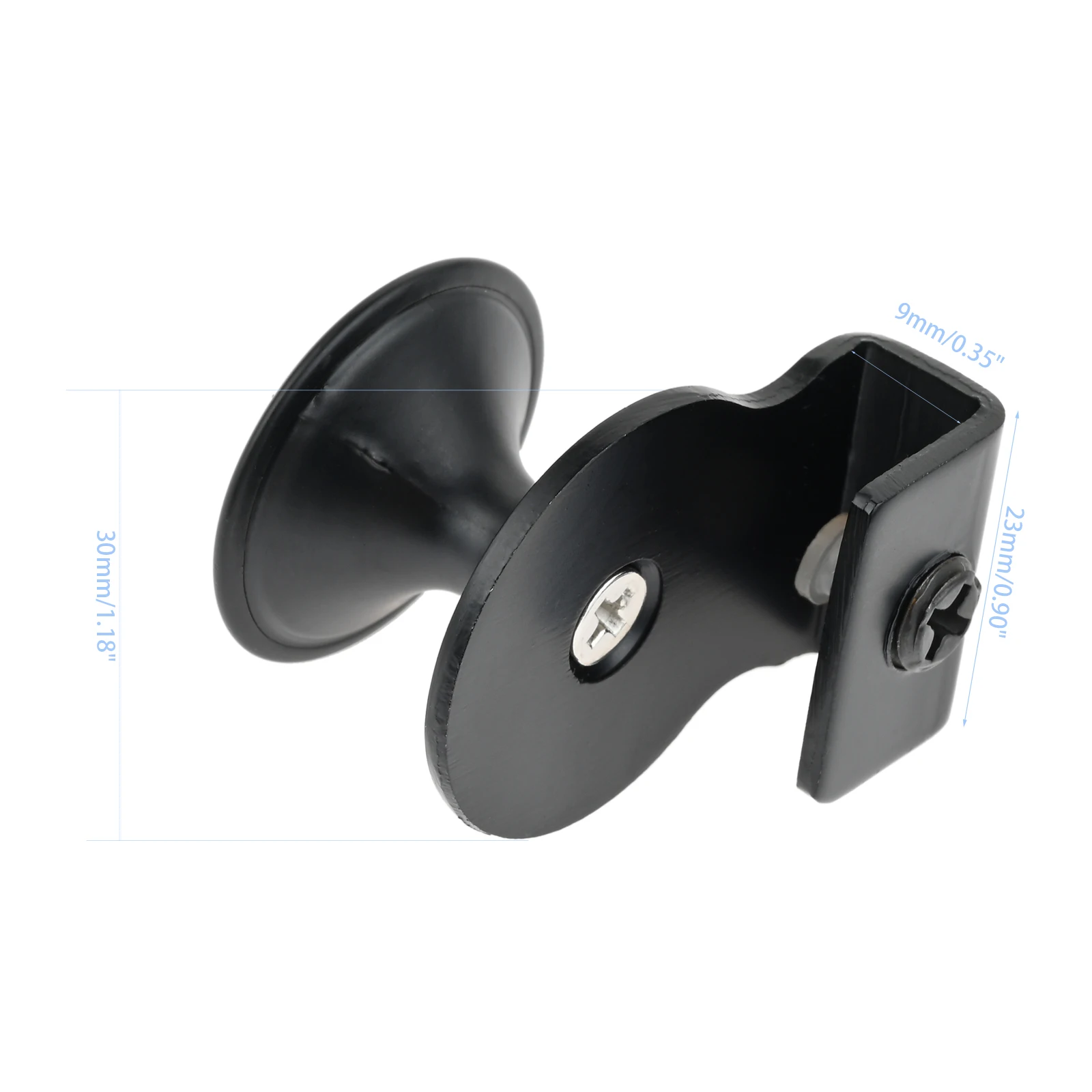 4pcs Punch-free Glass Door Handle Fit for 5~8mm Thickness Glass Doors Stainless Steel Pull Cabinet Drawer Showcase Hardware